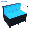 5L  transparent large volume  seafood tank with air pump